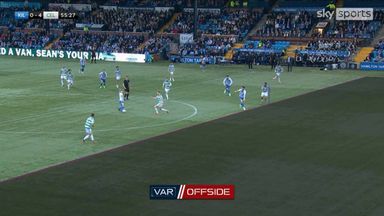 Kilmarnock goal ruled out for offside after VAR check
