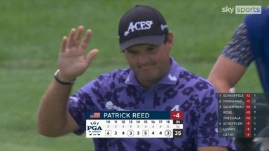 Reed slam dunks for eagle at PGA Championship
