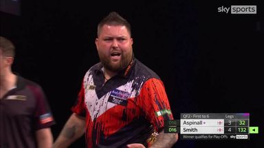 'Oh my word - that was special!' | Smith breaks Aspinall with sensational 132 finish!