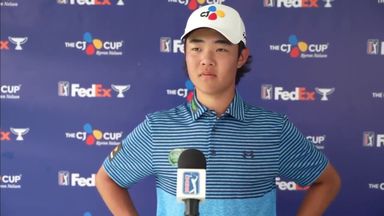 Kim: Nerves were pretty high | 16-year-old makes PGA debut