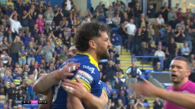'Scintillating Rugby League' | King opens the scoring for Warrington