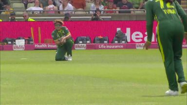 England lose early Bouchier wicket to Dar catch