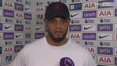 'We tried everything' | Kompany reacts after Spurs defeat confirms relegation