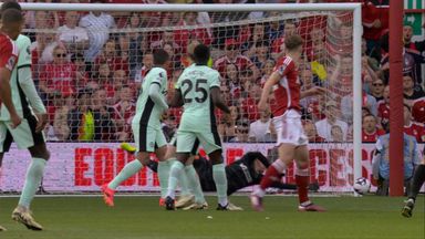 Yates inches from giving Forest lead