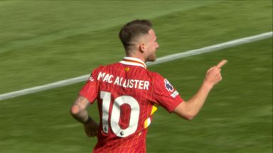 Goal A Mac Allister (34) Liverpool 1 - 0 Wolves