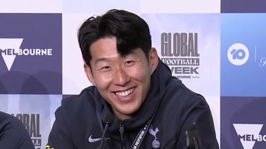 Son: I'd play in goal for Spurs if needed!