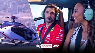 'You dream of winning here' | Sainz previews Monaco from a helicopter
