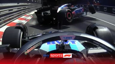'What did you do?' | Alpine duo make contact in Monaco!