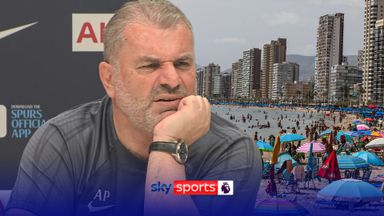 'What's Benidorm!?' | Ange jokes with reporters over Trippier comments