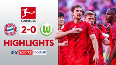 Bayern ease past Wolfsburg without injured Kane