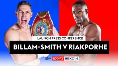 Billam-Smith v Riakporhe Press Conference LIVE!