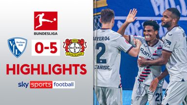 Five-star Leverkusen punish 10-man Bochum!
