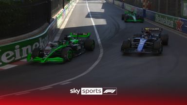 'Is there a gap?!?' | Bottas overtakes Sargeant in Monaco