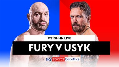 Fury vs Usyk Weigh-in LIVE!