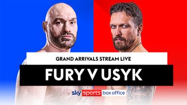 Fury v Usyk Grand Arrivals LIVE!