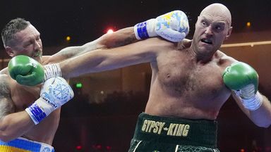 Usyk and Fury's rematch will take place on December 21
