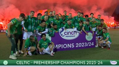 Postecoglou revels in Celtic title win: 'I love them, mate'