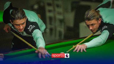 From the Bridge to the baize: Gallagher tries his hand at snooker