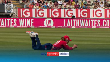 Spectacular diving catch from Wyatt sees off Shamim
