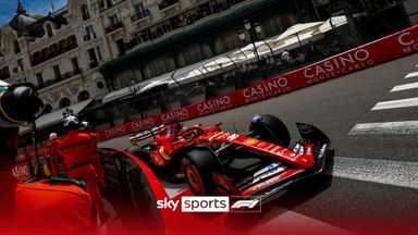 Ferrari unleash speed as Verstappen hits wall - Monaco practice highlights
