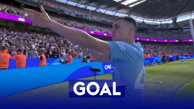 'Oh wow!' | Foden stunner fires City into early lead