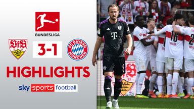 Kane strikes but Bayern lose as Stuttgart chase second place