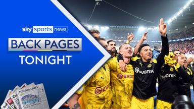 Back Pages: Dortmund beat PSG to reach Champions League final