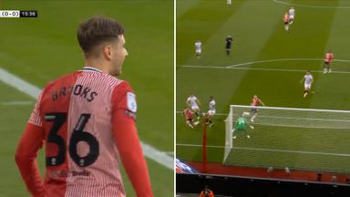 Brooks hits post for Saints early on against West Brom