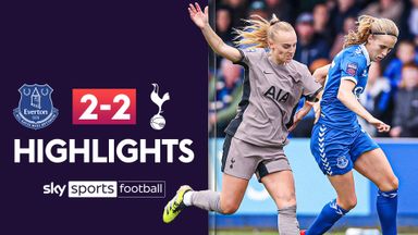 Tottenham fight back from 2-0 down to draw at Everton