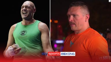 'Look!' | Usyk left unimpressed by Fury's open workout antics!