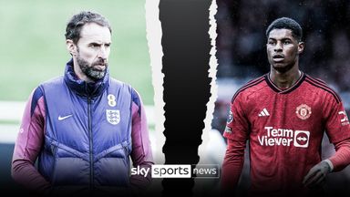 OUT: Rashford left out of Southgate's provisional Euros squad