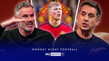 'I feel sorry for him!' | Carra and Nev disagree over Man Utd's Hojlund