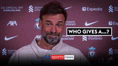 Who gives a...? | Klopp jokes about being late two weeks running!