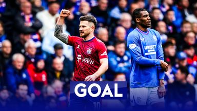 'It's found a way in!' | Kilmarnock take the lead against Rangers!