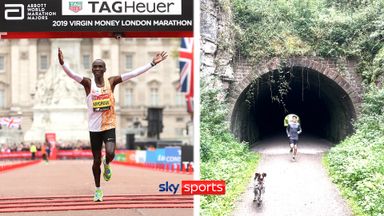 ‘Haile and Kipchoge’ | Sesemann and his famous running dogs
