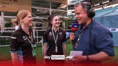'In my Alpine section... Pulling won' | Ted chats to Abbi after Race 1 triumph