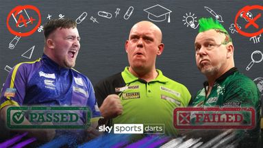 'F for FAIL!' Every Premier League darts player graded!