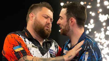 Image from World Cup of Darts: Fixtures, results, format with Luke Humphries, Michael Smith and Michael van Gerwen in action - but no Luke Littler