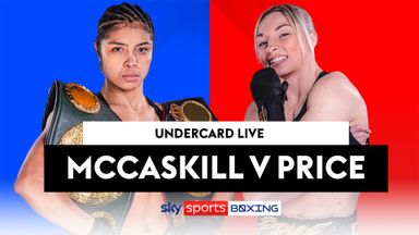 McCaskill v Price Undercard LIVE!