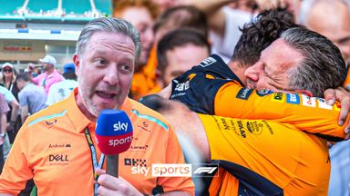 Brown hails McLaren team after 'long overdue' Norris victory