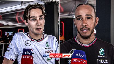 'We're in no man's land' | Russell and Hamilton realistic on Mercedes' position