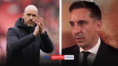 Neville continues to back Ten Hag: 'He deserves one more season'