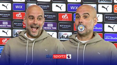 Reporter: Do you think people like your football team? Pep: ****!