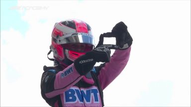 Pulling 'over the moon' with first on-track win
