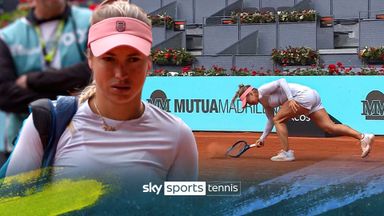 Putintseva booed off court after smashing racket in Madrid defeat