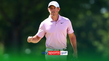 'He's turned it on in style!' | Rory sinks eagle putt for outright lead!