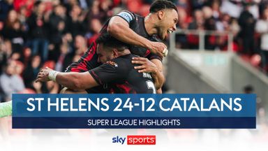 St Helens 24-12 Catalans Dragons