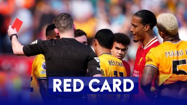 Red card! Semedo sent off after VAR intervention 