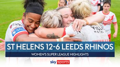 Women's Super League highlights: St Helens 12-6 Leeds Rhinos