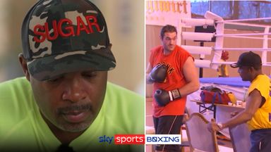 SugarHill gets emotional watching historic footage of Fury at Kronk gym